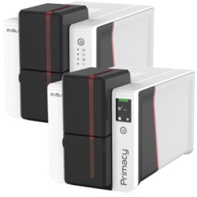 Evolis Primacy 2 PM2-0019, stampante per schede, SpringCard Crazy Writer HSP Contactless, dual sided, 12 dots/mm (300 dpi), smart, display, contactless, USB, Ethernet, kit (USB)