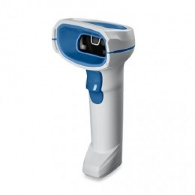 Zebra DS8108-HC DS8108-HCBU2104ZVW, 2D, SR, multi-IF, kit (USB), bianco, blu