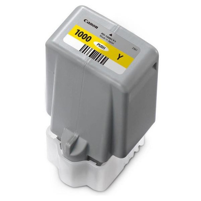 Canon PFI-1000Y, 0549C001 giallo (yellow) cartuccia d'inchiostro originale