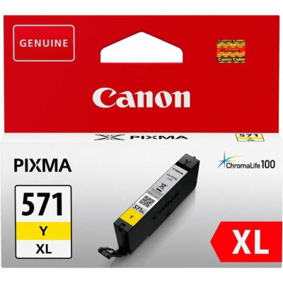 Canon CLI-571YXL giallo (yellow) cartuccia originale