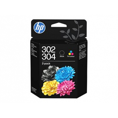 HP 302/304 B82L1AE 2-pack colore (color) cartuccia originale