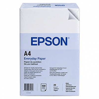 Xerografický papír Epson, Everyday Paper A4, 75 g/m2, bílý, 500 listů