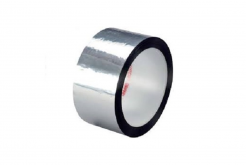 3M 850 S nastro adesivo in poliestere, argento, 50 mm x 66 m