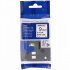 Nastro compatibile con Brother TZ-FX223 / TZe-FX223, 9mm x 8m, flexi, testo blu / nastro bianco