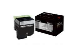 Lexmark 80C0X10 nero (black) toner originale