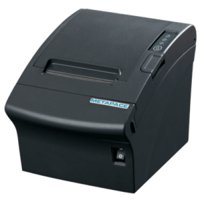Metapace T-3III META-T3IIIBURS stampante per ricevute, cutter, USB, RS232, kit (USB), black