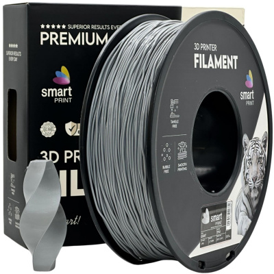 Smart Print FG-S124-E1, 3D filamento, TPU 95A, 1,75mm, 1000g, Grigio (Grey)