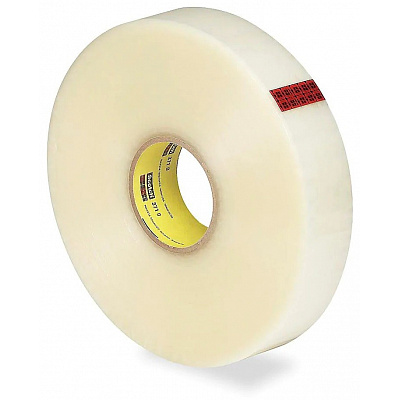 3M 371 Nastro da imballaggio trasparente, per macchina, 48 mm x 990 m