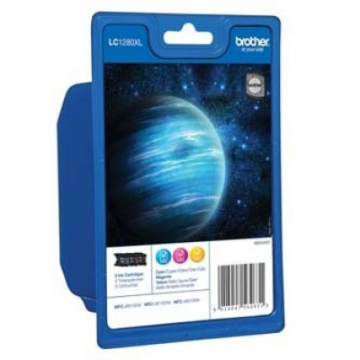 Brother LC-1280XLRBWBP multipack di cartucce originali