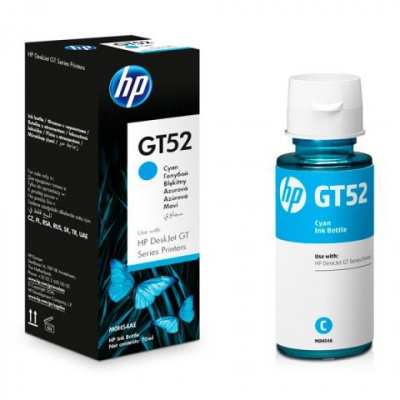 HP GT52, M0H54AE ciano (cyan) cartuccia originale