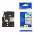 Brother TZ-M951/TZe-M951, 24mm x 8m, testo nera / nastro argento, nastro originale