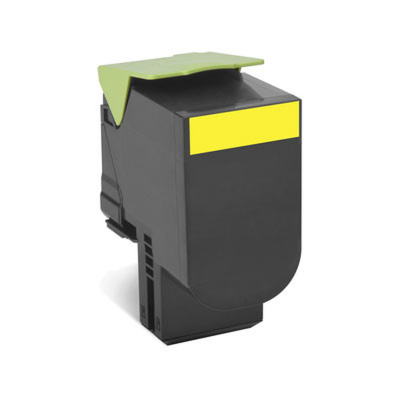 Lexmark 80C2SY0 giallo (yellow) toner compatibile