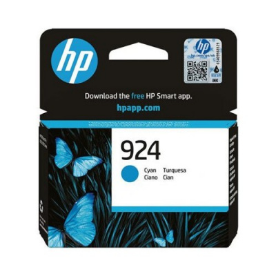 HP 924 4K0U3NE ciano (cyan) cartuccia originale
