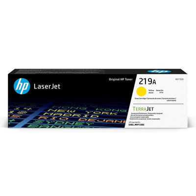 HP 219A W2192A giallo (yellow) toner originale