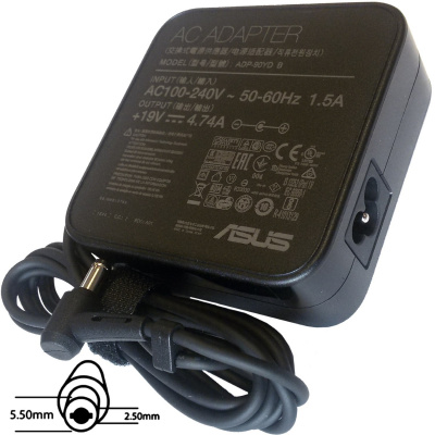 Adattatore originale Asus 90W 19V 3P W/O CORE (5.5PHI)