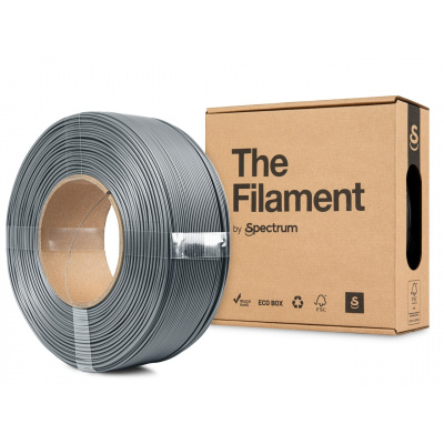 "The Filament" by Spectrum TF-24237, ReFill, PLA Lite, 1,75mm, 1000g, Argento (Silver)