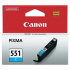 Canon CLI-551C ciano (cyan) cartuccia originale