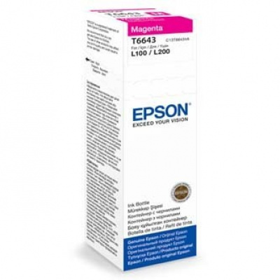 Epson T66434A C13T66434A magenta cartuccia originale