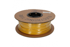 Tubo termorestringente 2:1, senza alogeni, autoestinguente, diametro 3,2/1,6mm, UL, giallo, piatto, 30m