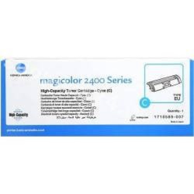 Konica Minolta A00W332 (1710-5890-07) ciano (cyan) toner originale