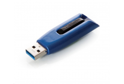 Verbatim 49805 Flash Drive, 16GB V3 MAX USB 3.0, blu