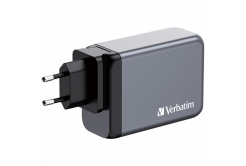 VERBATIM GaN Nabíječka do sítě GNC-240, 240W, 3x USB-C, 1x USB
