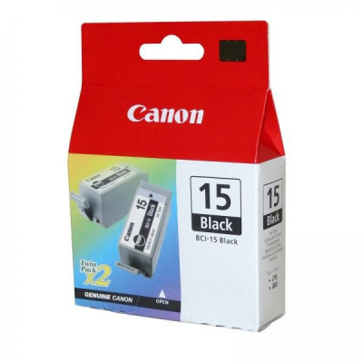 Canon BCI-15B 2pz nero (black) cartuccia originale
