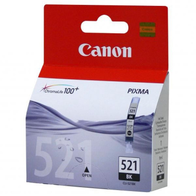 Canon CLI-521BK, 2933B001 nero (black) cartuccia originale