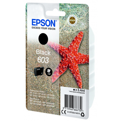 Epson 603 C13T03U14010 nero (black) cartuccia originale