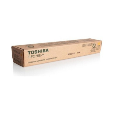 Toshiba T-FC75E-Y 6AK00000254 giallo (yellow) toner originale