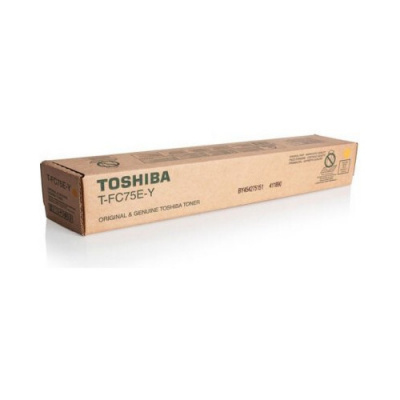 Toshiba toner originale T-FC75E-Y, yellow, 35400pp\., 6AK00000254, Toshiba e-studio 5560c, 5520c, 5540c