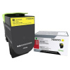 Lexmark 73B0040 giallo (yellow) toner originale