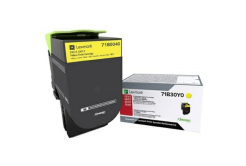 Lexmark 73B0040 giallo (yellow) toner originale