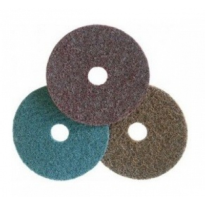 3M Scotch-Brite™ SC-DH Disco lucidante con foro centrale (a strappo) 125 mm A CSR