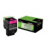 Lexmark 80C2HME magenta toner originale