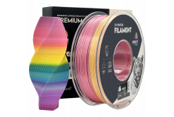 Smart Print FG-S109-E1, 3D filamento, PLA Silk, Rainbow, 1kg, 1,75mm