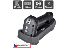 Virtuos EHE0018 CCD 2D lettore industriale wireless HW-857, USB, grigio scuro