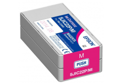 Epson GJIC5(M) C13S020565 per ColorWorks, magenta (magenta) cartuccia originale