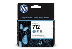 HP 712 3ED67A ciano (cyan) cartuccia originale