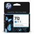 HP 712 3ED67A ciano (cyan) cartuccia originale