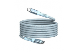Verbatim 31852 Cavo USB, USB C + USB C, 60W, 1.2m, magnetico, box, blu