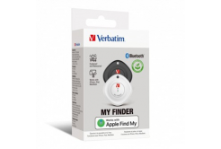 Verbatim 32131 MYF-02 Localizzatore Bluetooth My Finder, nero and bianco