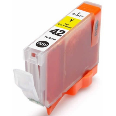 Canon CLI-42Y, 6387B001 giallo (yellow) cartuccia compatibile