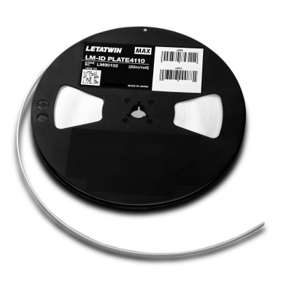 Profilo piatto LM-KM4107 per Max LM-550, 10,7 mm x 25 m, bianco