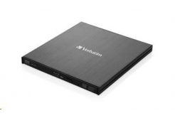 VERBATIM masterizzatore Blu-ray Slimline esterno USB 3.0 Gratis BR Disc 25GB (CD DVD BD Mdisc) +NERO