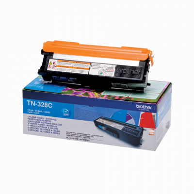 Brother TN328C ciano (cyan) toner originale