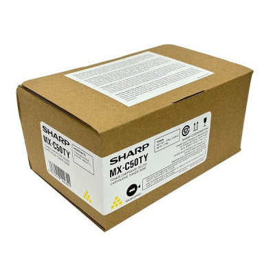 Sharp MXC50TY giallo (yellow) toner originale