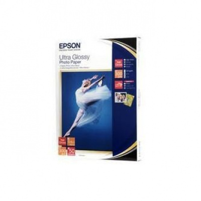 Epson Ultra Glossy Photo Paper S041944 C13S041944, 13x18cm, 50pz, lucido, bianco, carta fotografica