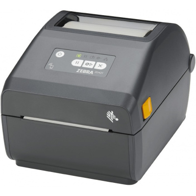 Zebra ZD421d ZD4A042-D0EE00EZ DT, 8 dots/mm (203 dpi), stampante di etichette, RTC, USB, USB Host, BT (BLE), Ethernet, grey (successore GC420t)