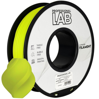 Professional Lab FG-P80-E1, 3D filamento, PLA, 1,75mm, 1000g, Verde (Apple green)